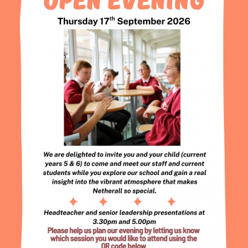 High School Open Evening 17.09.2026