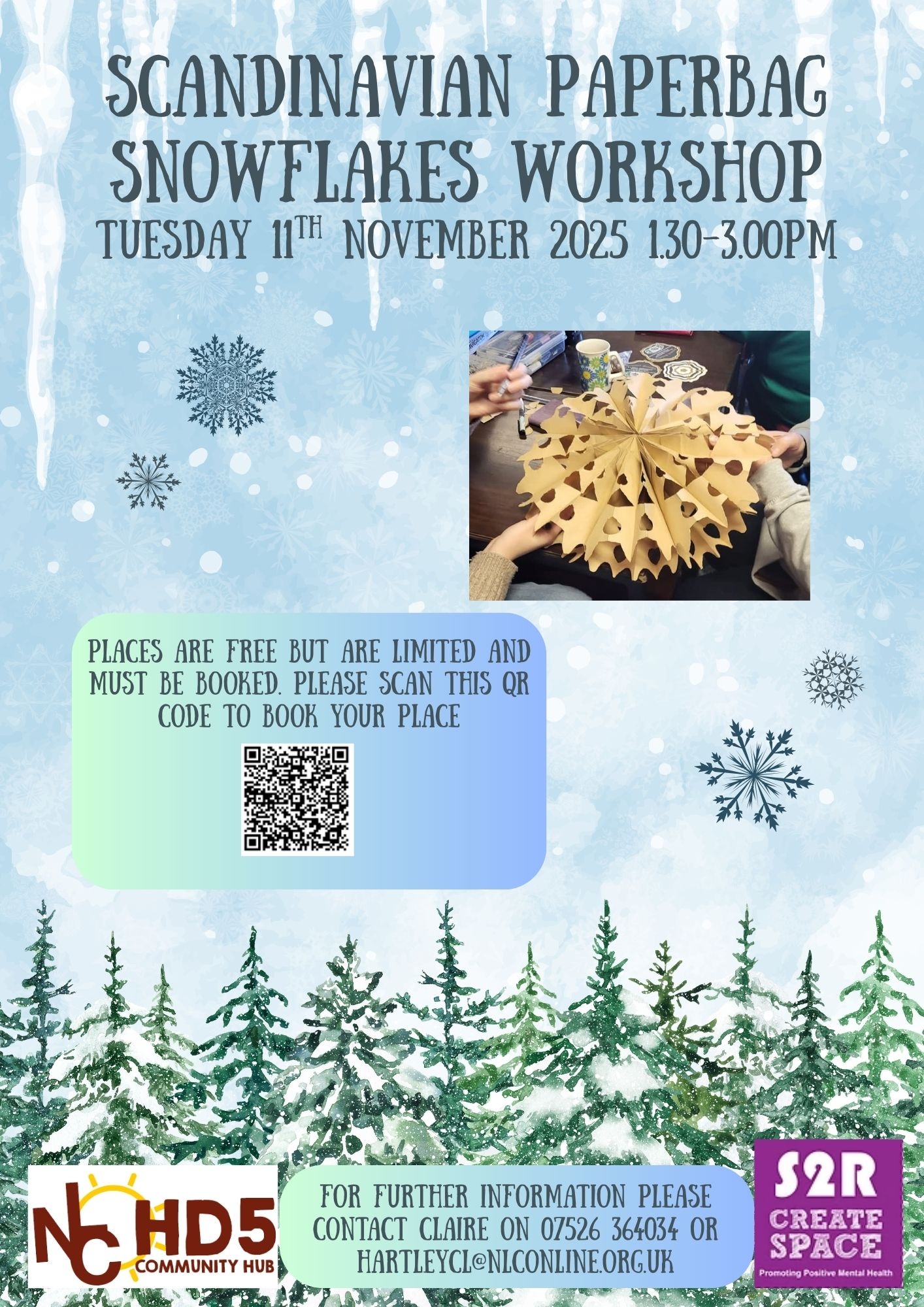 Scandinavian Snowflakes Workshop 11.11.25