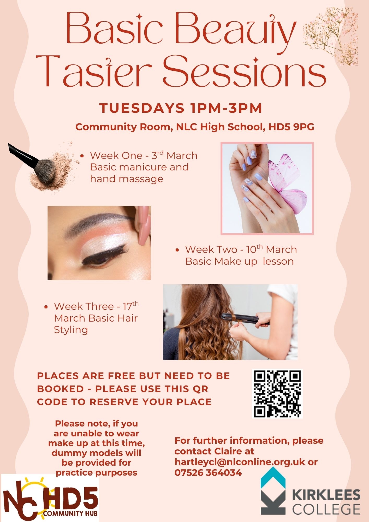 Basic Beauty Taster Sessions March 2026